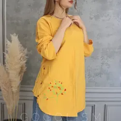 مانتو الیاف گلدوزی گلشن