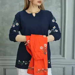 شومیز گلدوزی(باران)