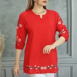 شومیز گلدوزی(باران)