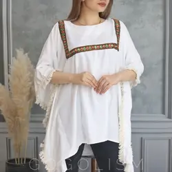 مانتو پانچ آیینه کاری