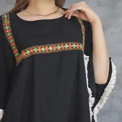 مانتو پانچ آیینه کاری