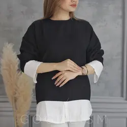 شومیز دو تیکه اطلس