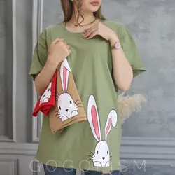 تیشرت لانگ خرگوش
