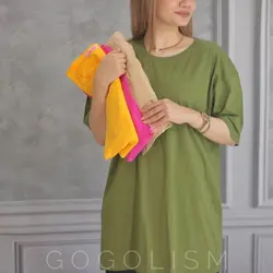 تیشرت لانگ ساده رنگی san