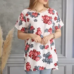 تونیک نخی گلدار شهرزاد