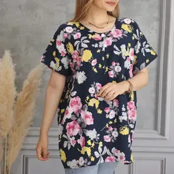 تونیک نخی گلدار شهرزاد