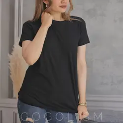 تیشرت ساده یقه گرد  NEW rt