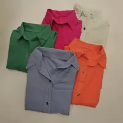 مانتو الیاف طبیعی دخترک