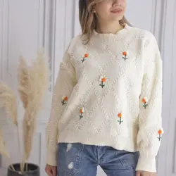 بافت گل برجسته