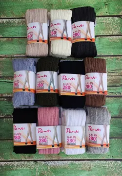 جوراب شلواری گندمی