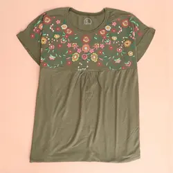 شومیز بالا گلدار