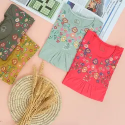 شومیز بالا گلدار