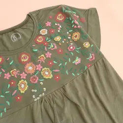 شومیز بالا گلدار