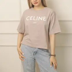 تیشرت کراپ celine