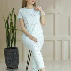 ست تیشرت و شلوار قلبی قلبی