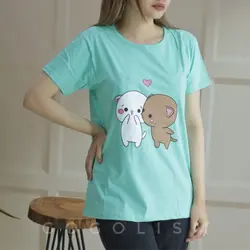 تیشرت دو گربه عاشق