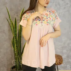 شومیز گل پفکی (فلور)