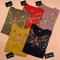 شومیز گل پفکی (فلور)