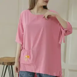 تونیک جیب گلدوزی فرانک