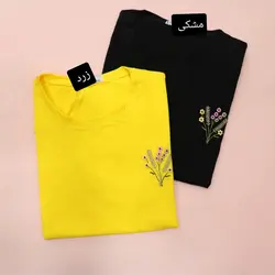 تیشرت گلدوزی گندم