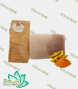 صابون زردچوبه_زردالو