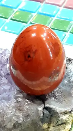 سنگ تخم مرغی جاسپر