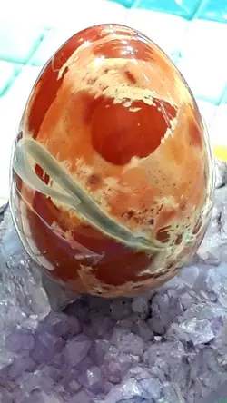 سنگ تخم مرغی جاسپر