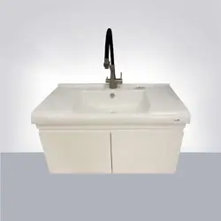 روشویی کابینت دار گلستان مدل ویستا سفید