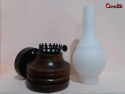چراغ دیواری گرد سوز فروزان