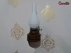 چراغ دیواری گرد سوز فروزان
