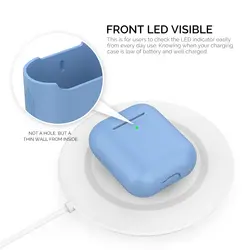 کاور سیلیکون مناسب برای ایرپاد 1/2Silicon cover for AirPod 1/2