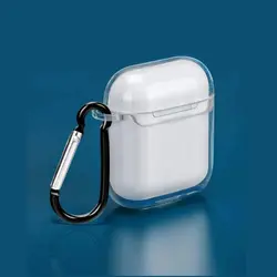استاپ تایم Clear مناسب برای ایر پاد 1/2Stoptime Clear cover for AirPod 1/2