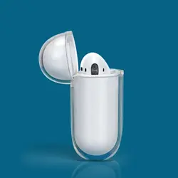 استاپ تایم Clear مناسب برای ایر پاد 1/2Stoptime Clear cover for AirPod 1/2