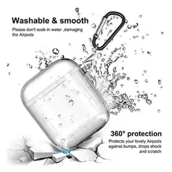 استاپ تایم Clear مناسب برای ایر پاد 1/2Stoptime Clear cover for AirPod 1/2