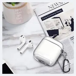 استاپ تایم Clear مناسب برای ایر پاد 1/2Stoptime Clear cover for AirPod 1/2