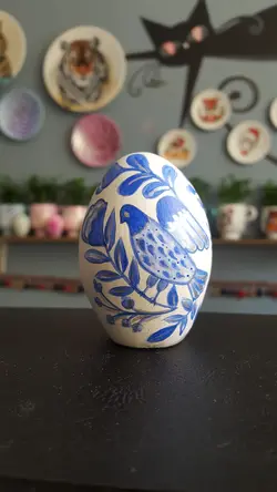 تخم مرغ سفالی پرنده
