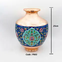گلدان بلونی مس و پرداز