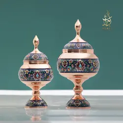 شکلات خوری مس و پرداز میراث سایز 1 کد mp 051