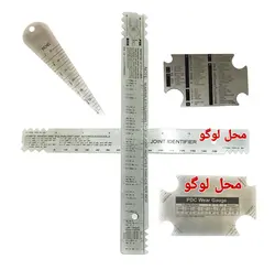 سِت خط‌کش رزوه،نازل،کاتر