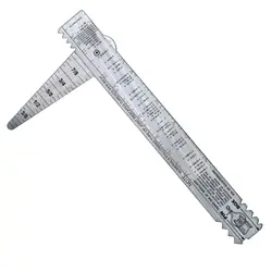 سِت خط‌کش رزوه،نازل،کاتر