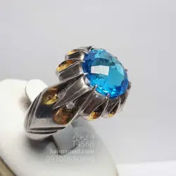 انگشتر توپاز لندنی