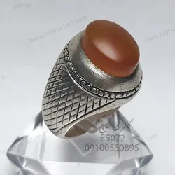 انگشتر عقیق کهنه یمنی