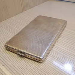 جعبه سیگار | خرید انواع جعبه سیگار نقره قلم کاری شده | گالری حاج محمد