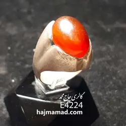 انگشتر عقیق یمنی کهنه