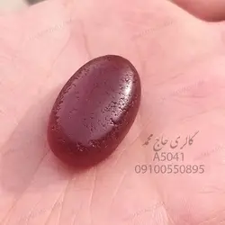 سنگ عقیق سرخ یمنی کهنه قدیمی | عقیق کهنه یمنی | گالری حاج محمد