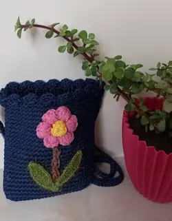 کیف مکرومه -کد 116