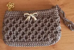 کیف مکرومه -کد 134