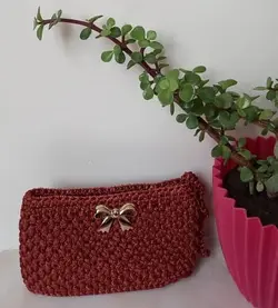 کیف مکرومه - کد115