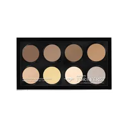 پالت کانتور خشک فوراور52 8 COLOR HIGHLIGHTER CONTOUR POWDER PRO DEFINE AND CONCEAL 1