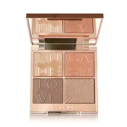 پالت هایلایتر و کانتور شارلوت تیلبری NUDEGASM FACE PALETTE